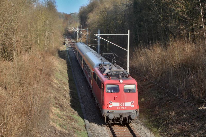 Baureihe 110 auf der Kleinen Murrbahn