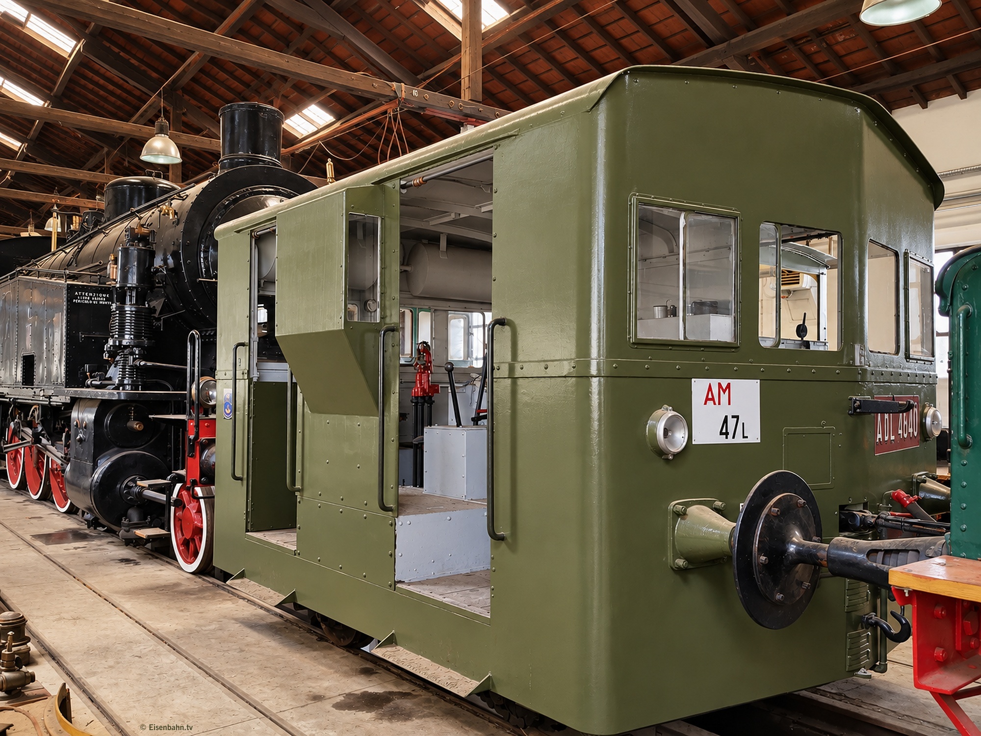 Der Rangiertraktor ABL 4640 wurde 1952 von Antonio Badoni in Lecco als Typ IV NLR gebaut. Die kleine Maschine stand bis Anfang der 1990er Jahre bei der italienischen Luftwaffe im Dienst und wurde später vom Museo Nazionale dei Trasporti restauriert.